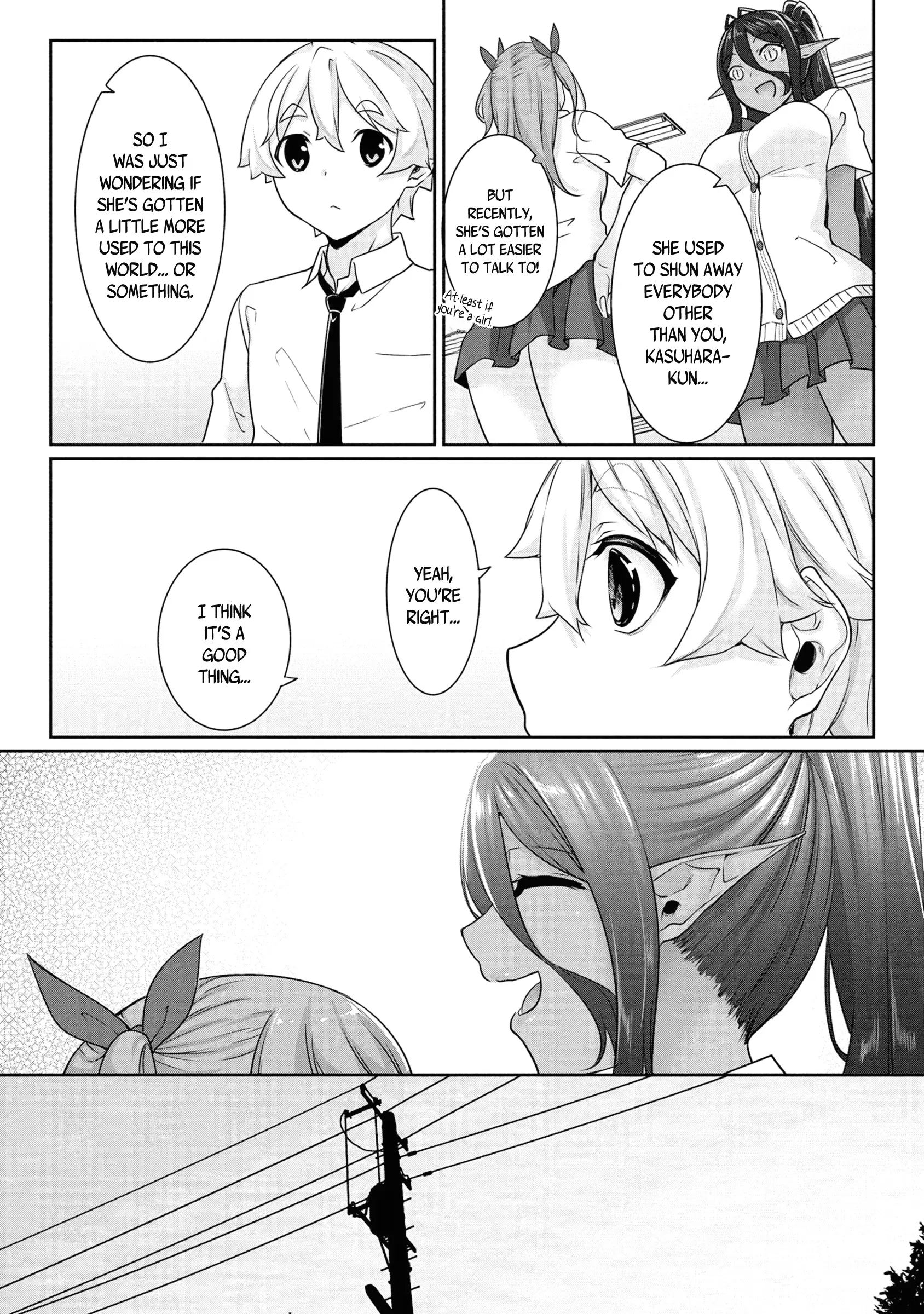 Chotto Dake Ai Ga Omoi Dark Elf Ga Isekai Kara Oikakete Kita chapter 9 - page 9