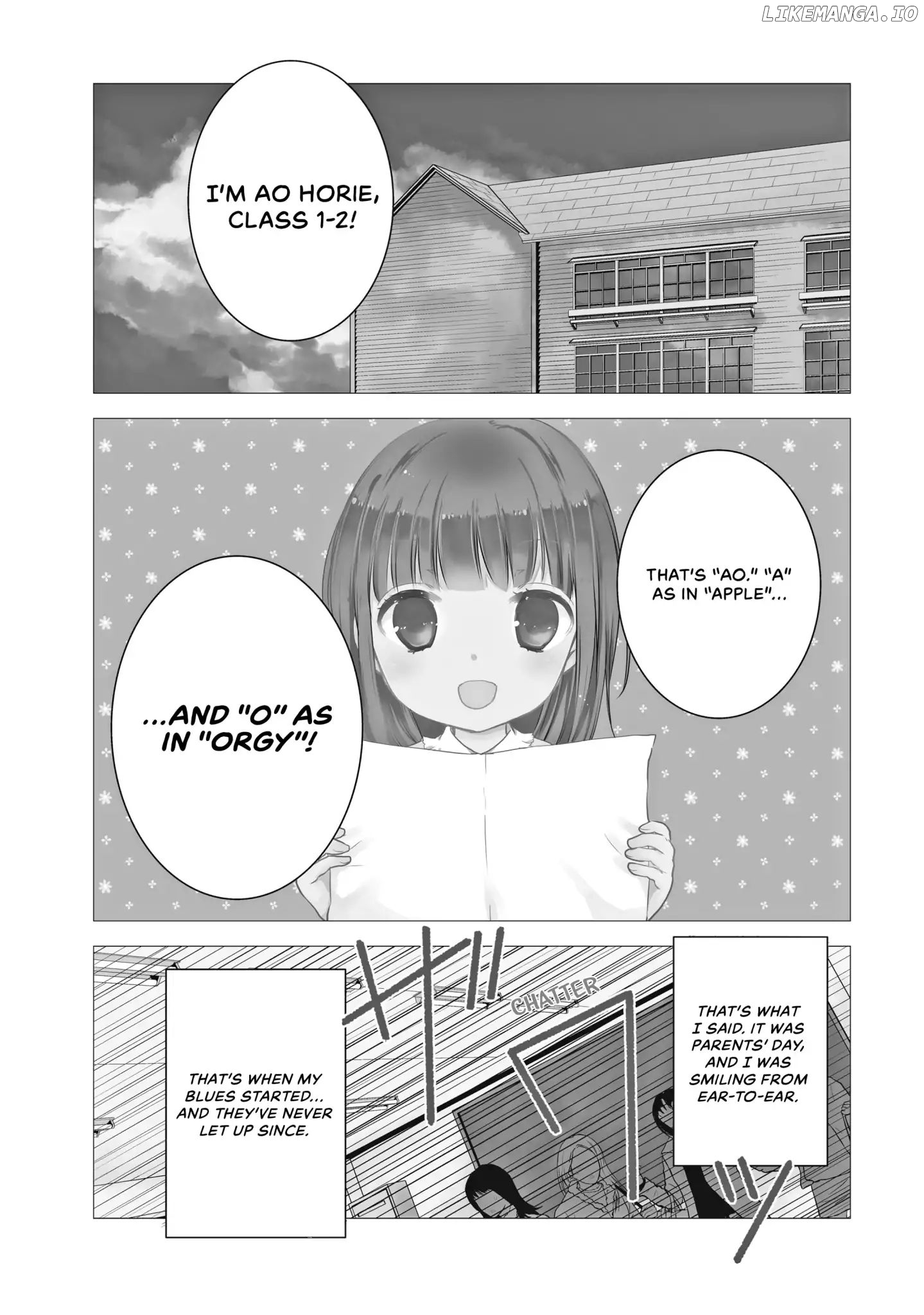 Ao-chan Can't Study! chapter 1 - page 4