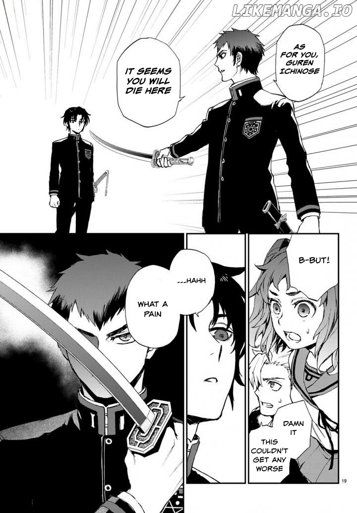 Owari no Seraph: Ichinose Guren, 16-Sai no Catastrophe chapter 8 - page 19