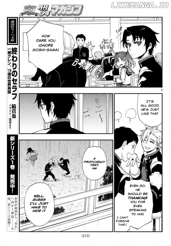 Owari no Seraph: Ichinose Guren, 16-Sai no Catastrophe chapter 8 - page 9