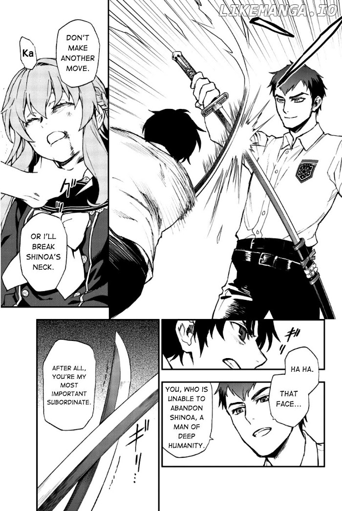 Owari no Seraph: Ichinose Guren, 16-Sai no Catastrophe chapter 16 - page 22