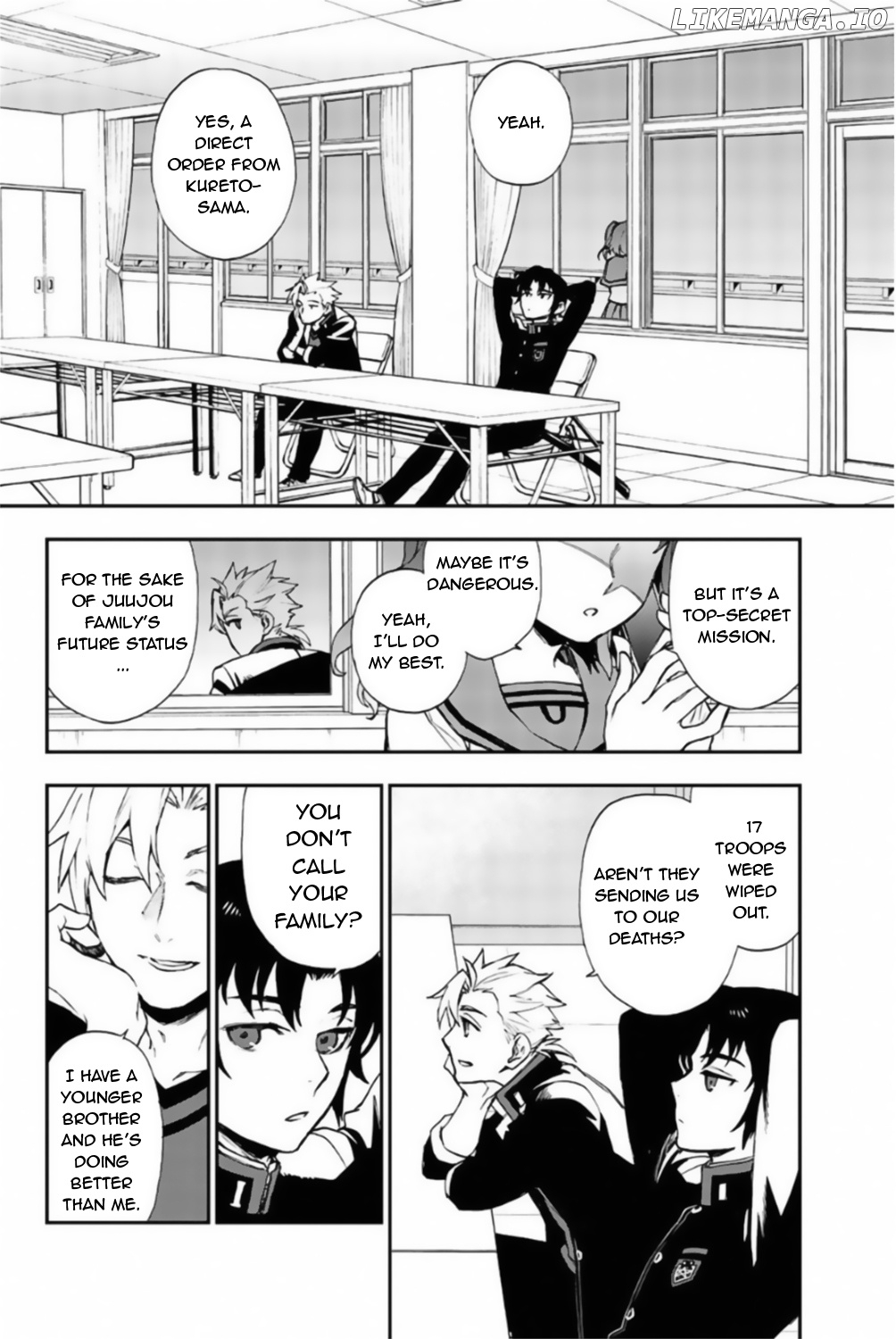 Owari no Seraph: Ichinose Guren, 16-Sai no Catastrophe chapter 10 - page 19