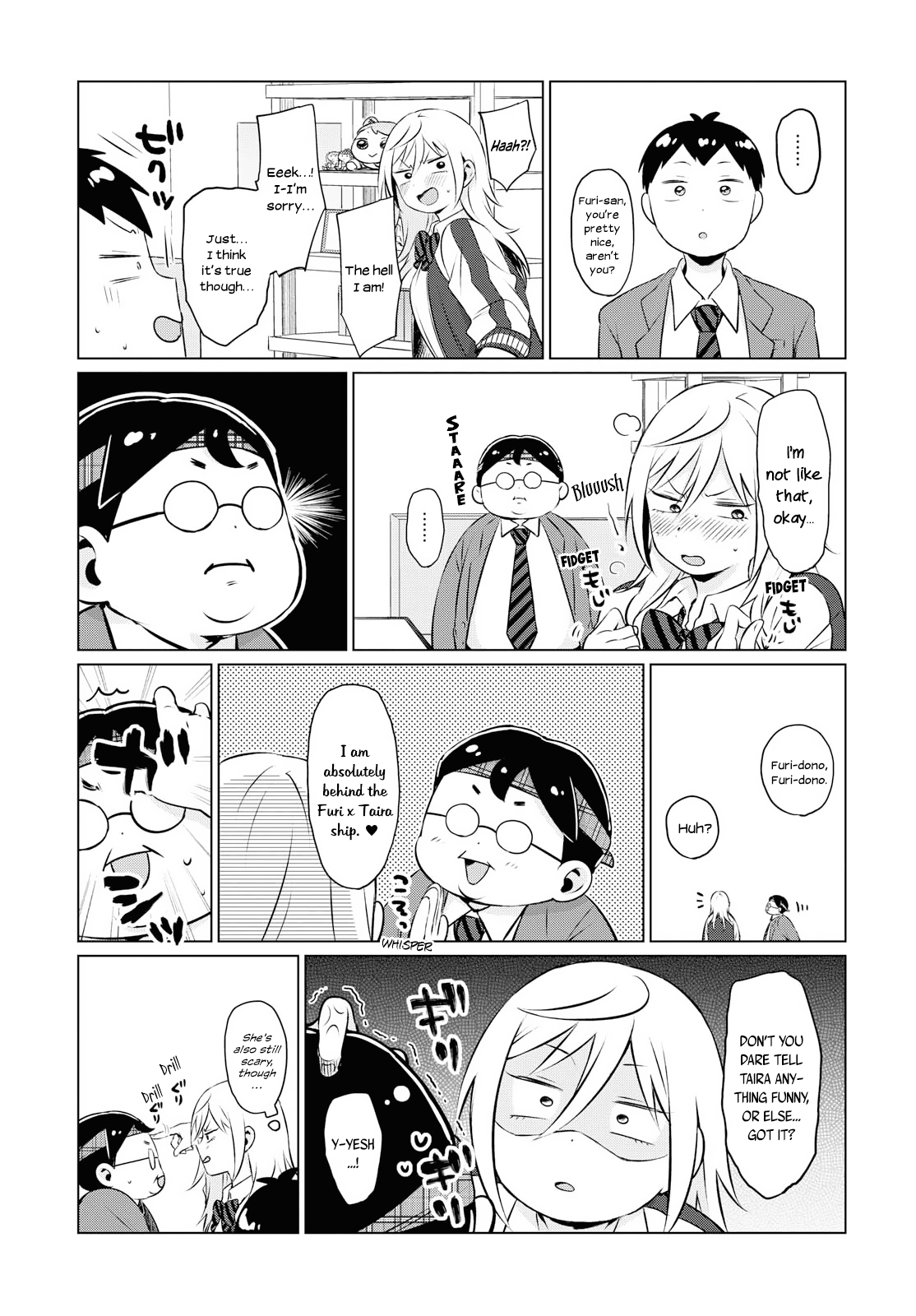 Tonari No Furi-San Ga Tonikaku Kowai chapter 4 - page 14