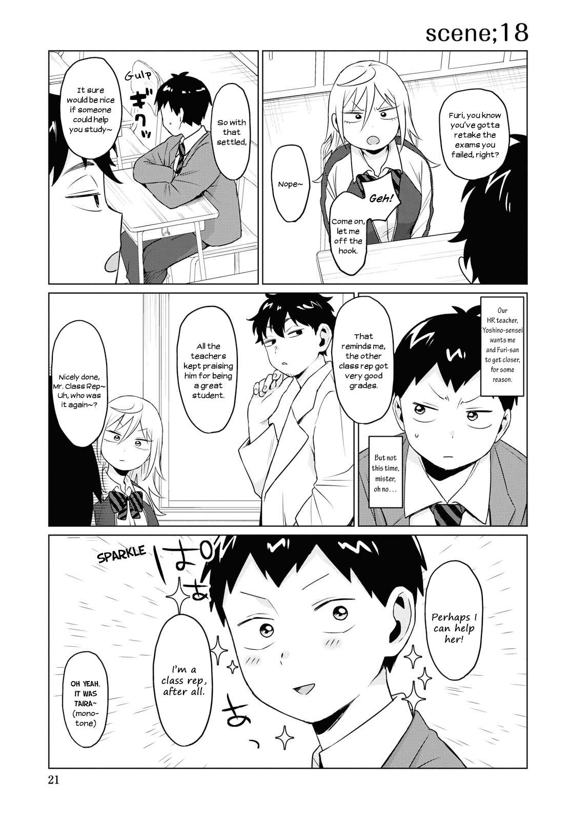 Tonari No Furi-San Ga Tonikaku Kowai chapter 6 - page 7