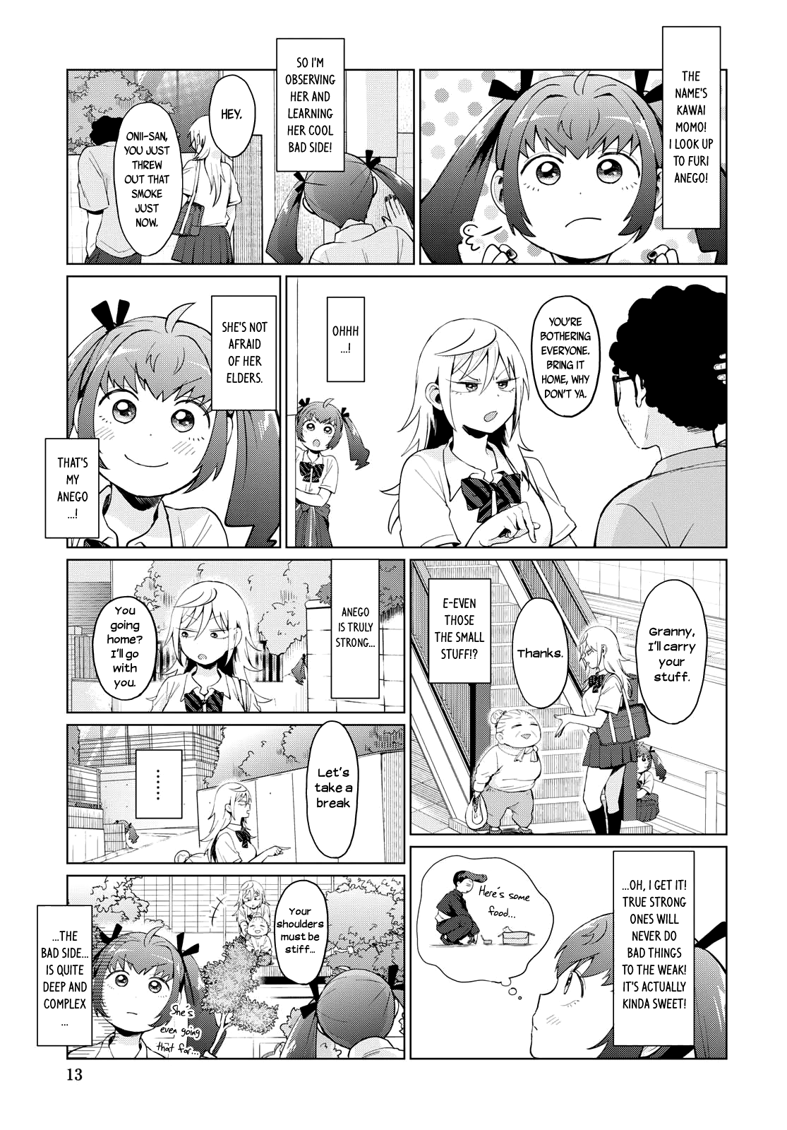 Tonari No Furi-San Ga Tonikaku Kowai chapter 12 - page 1