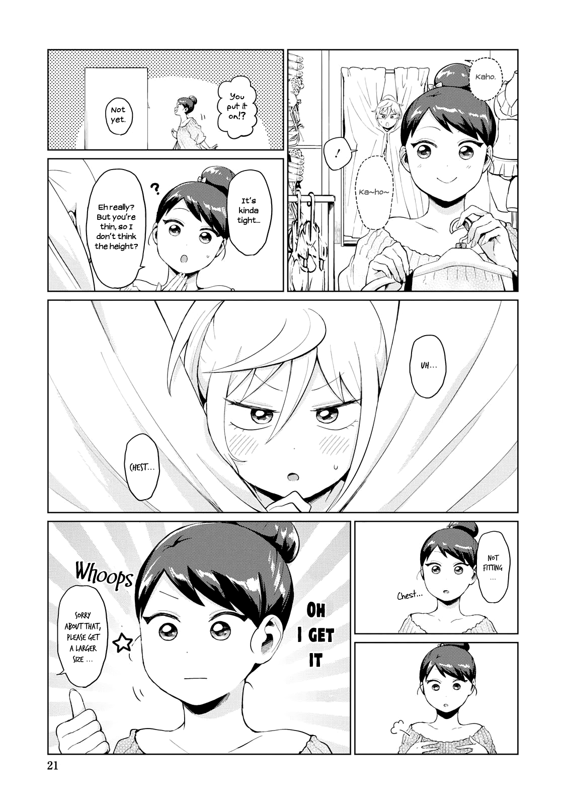 Tonari No Furi-San Ga Tonikaku Kowai chapter 12 - page 9