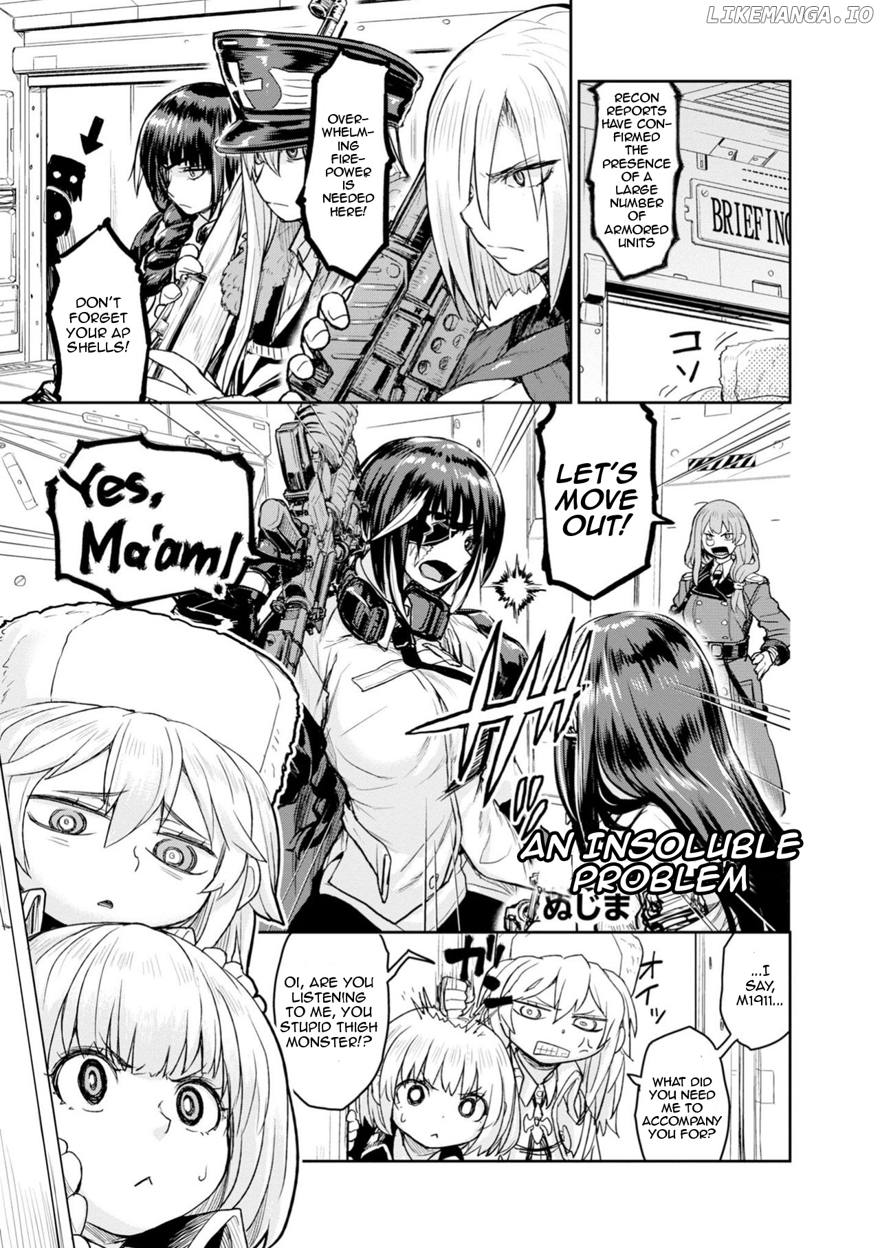 Dolls Frontline Comic Anthology chapter 4 - page 1