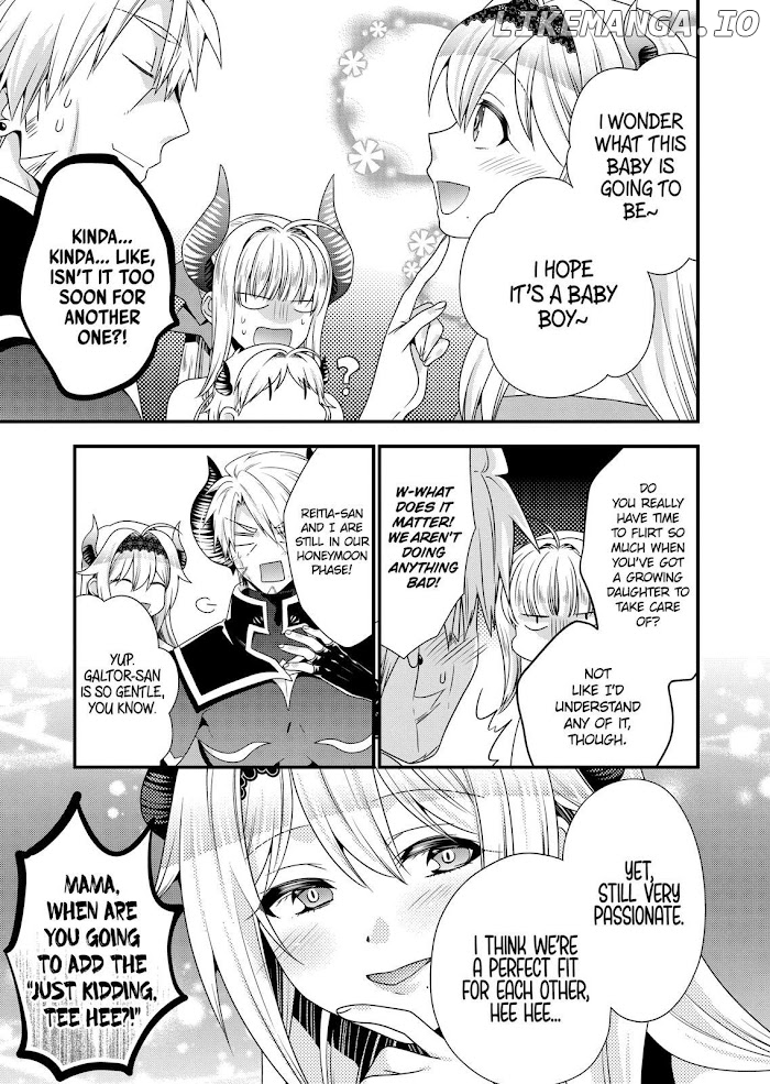 Maou desu. Onna Yuusha no Hahaoya to Saikon Shita no de, Onna Yuusha ga Giri no Musume ni Narimashita. chapter 52 - page 11