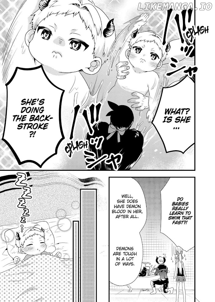 Maou desu. Onna Yuusha no Hahaoya to Saikon Shita no de, Onna Yuusha ga Giri no Musume ni Narimashita. chapter 50 - page 17