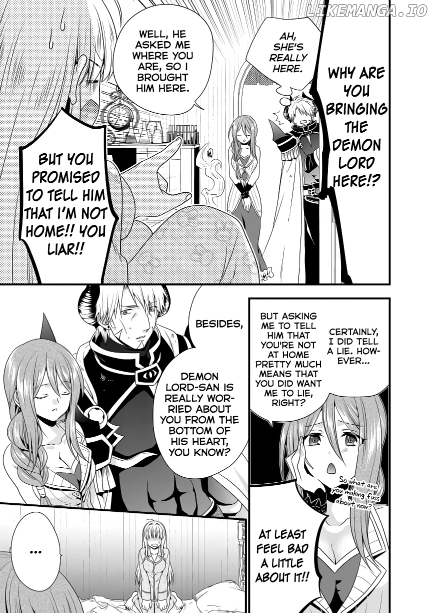 Maou desu. Onna Yuusha no Hahaoya to Saikon Shita no de, Onna Yuusha ga Giri no Musume ni Narimashita. chapter 5 - page 12