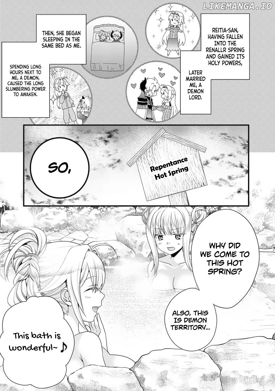 Maou desu. Onna Yuusha no Hahaoya to Saikon Shita no de, Onna Yuusha ga Giri no Musume ni Narimashita. chapter 31 - page 18