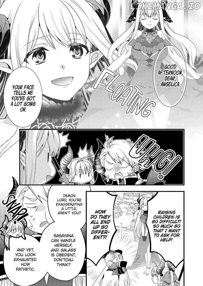 Maou desu. Onna Yuusha no Hahaoya to Saikon Shita no de, Onna Yuusha ga Giri no Musume ni Narimashita. chapter 53 - page 7