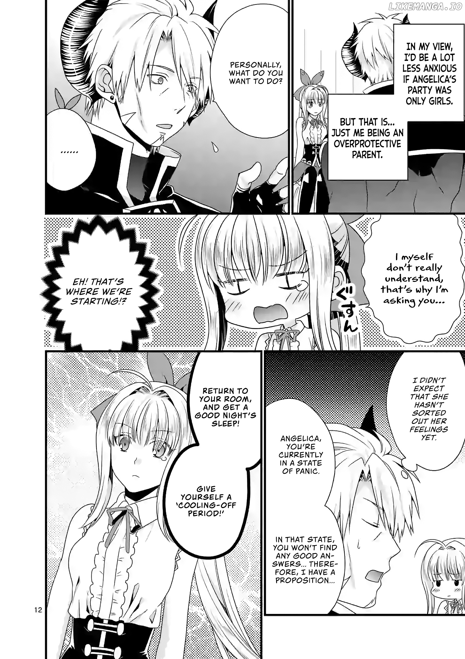 Maou desu. Onna Yuusha no Hahaoya to Saikon Shita no de, Onna Yuusha ga Giri no Musume ni Narimashita. chapter 21 - page 13