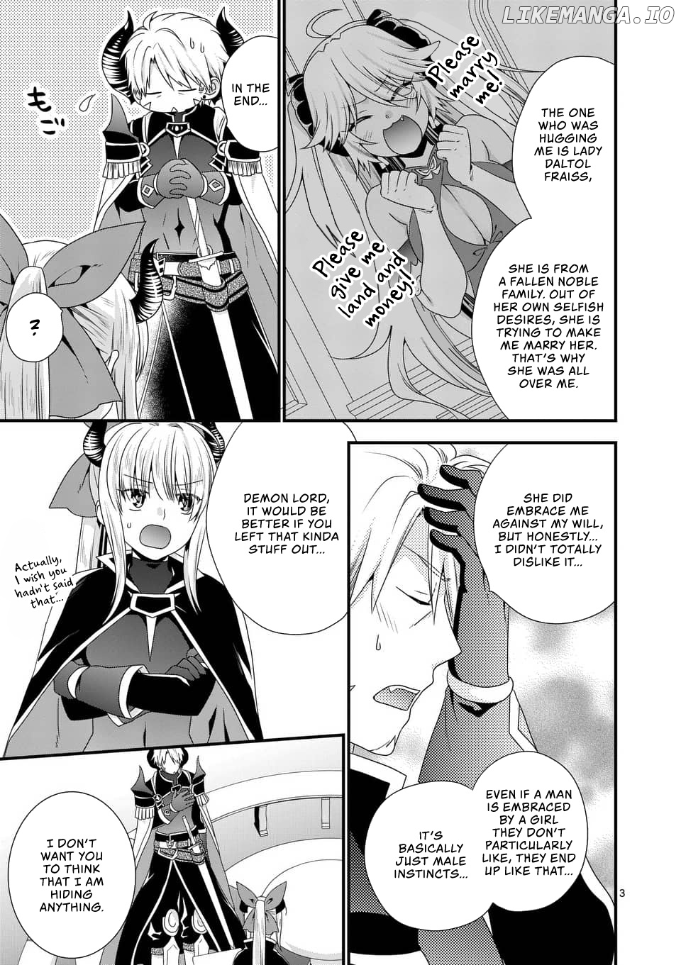 Maou desu. Onna Yuusha no Hahaoya to Saikon Shita no de, Onna Yuusha ga Giri no Musume ni Narimashita. chapter 18 - page 4