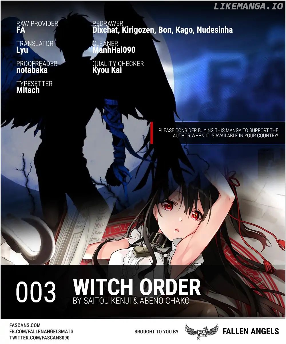 Witch Order chapter 3 - page 1