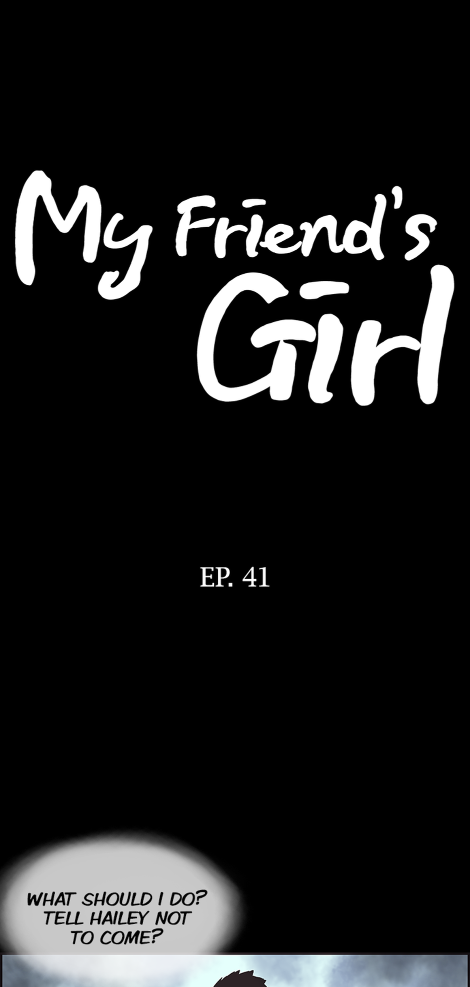 My Friend's Girl Chapter 41 - page 1