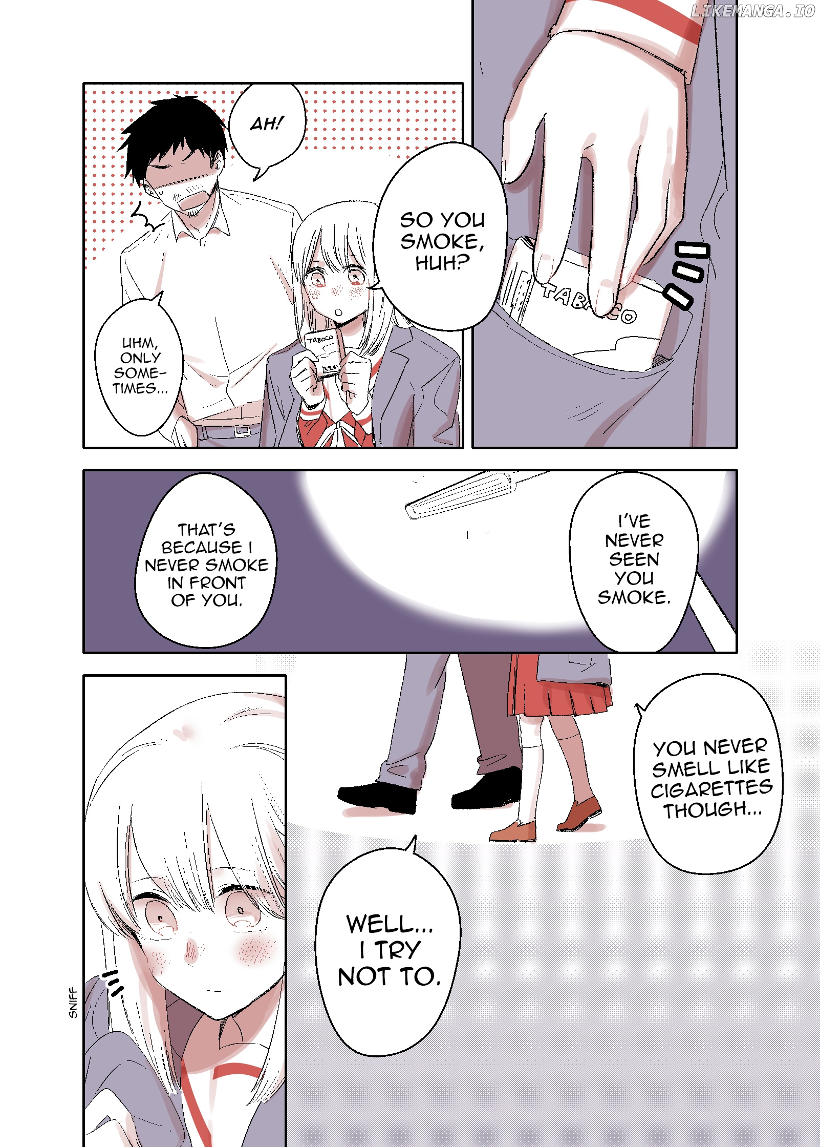 A Manga Where An Old Man Teaches Bad Things To A ●-School Girl chapter 7 - page 2