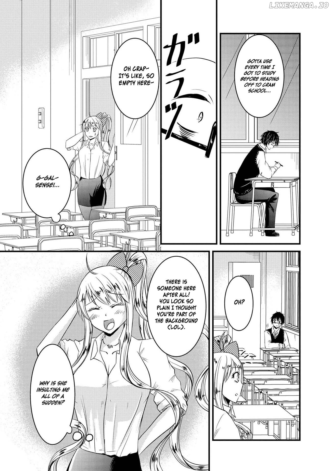 Hyottoshite Gyaru wa Orera ni Yasashii no Dewa? Anthology Comic chapter 22 - page 9