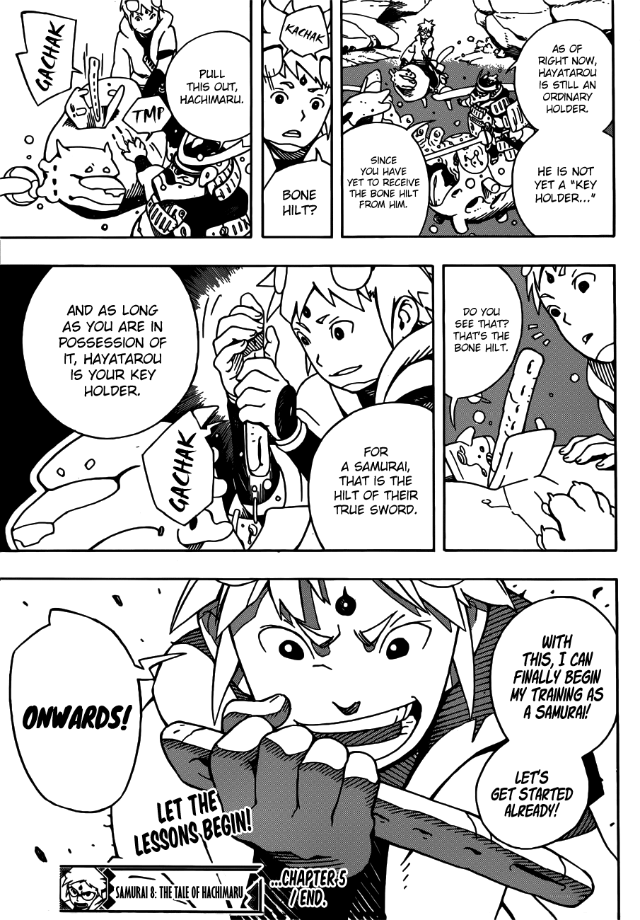 Samurai 8: Hachimaruden chapter 5 - page 20