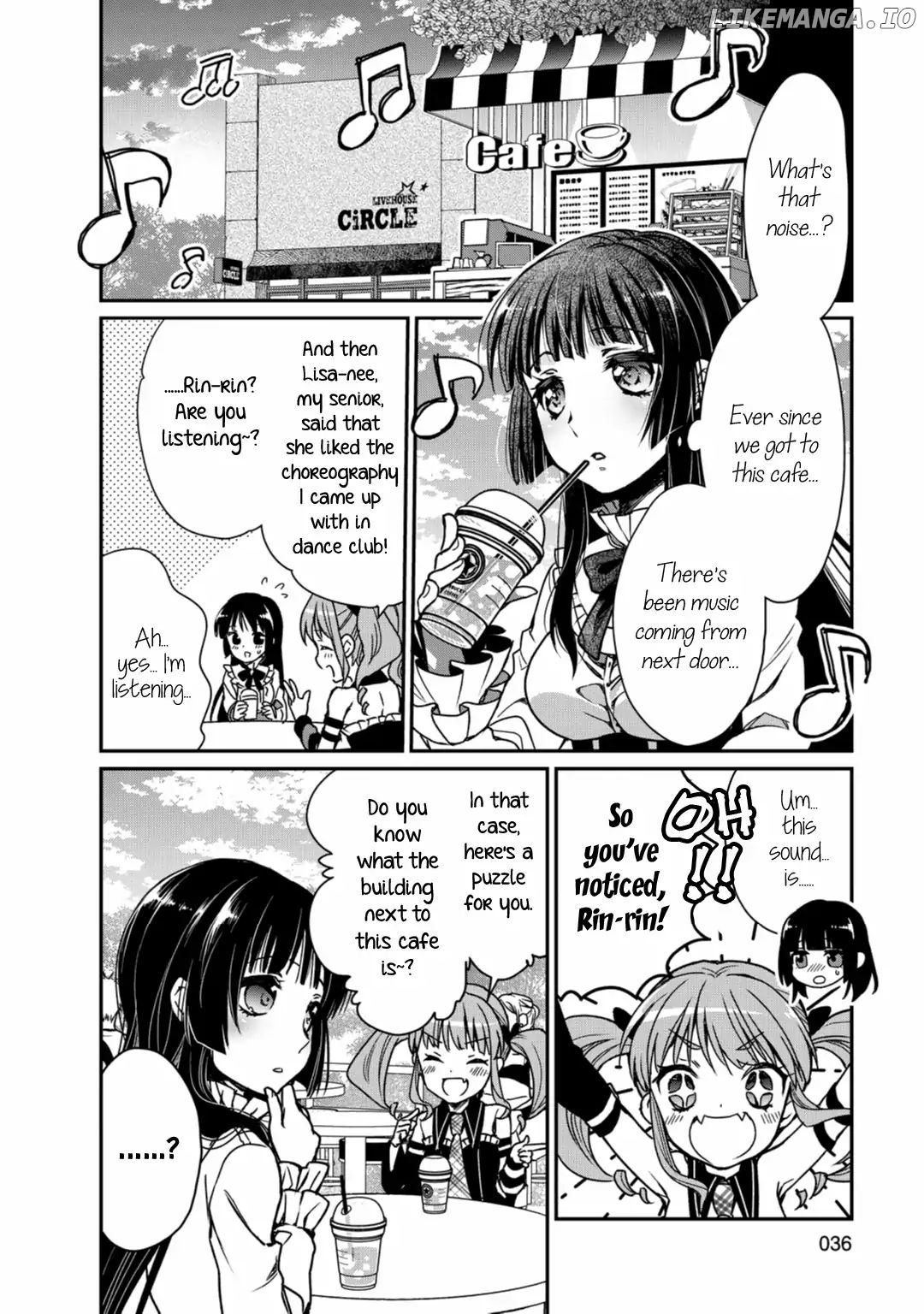 BanG Dream! Girls Band Party! Roselia Stage chapter 1 - page 33