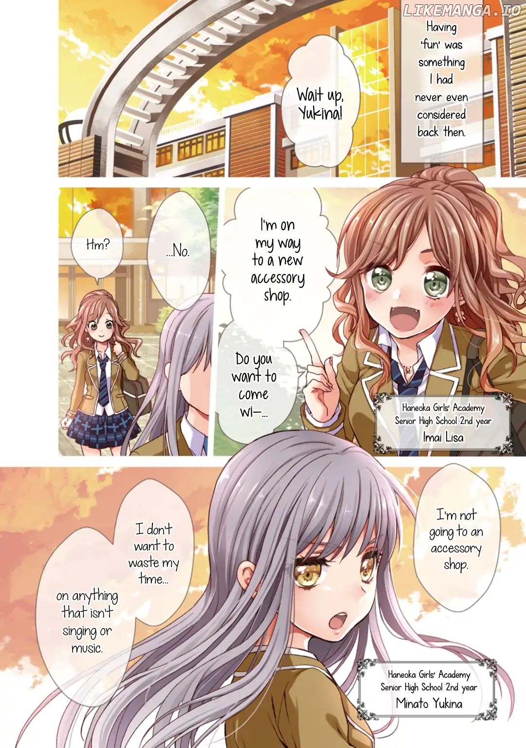 BanG Dream! Girls Band Party! Roselia Stage chapter 1 - page 4