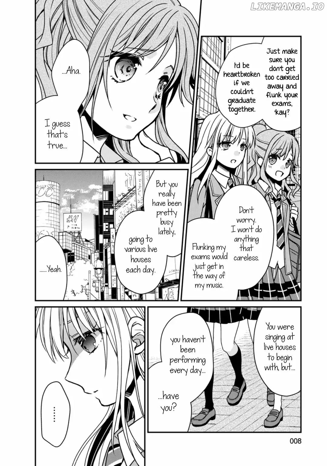 BanG Dream! Girls Band Party! Roselia Stage chapter 1 - page 6