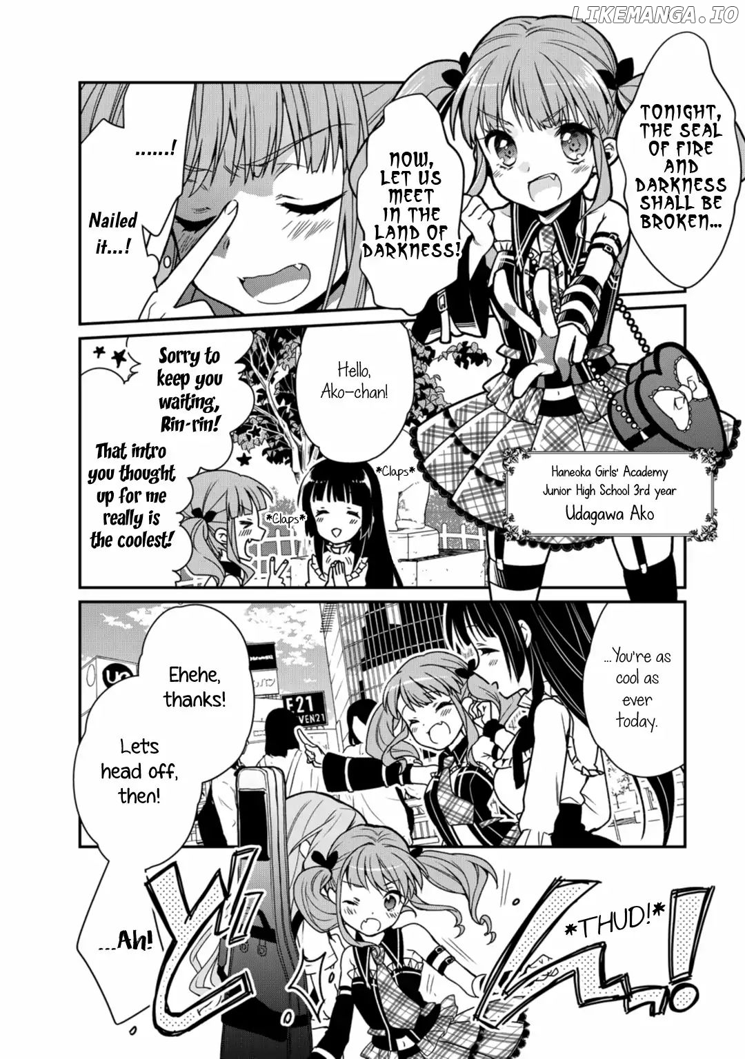 BanG Dream! Girls Band Party! Roselia Stage chapter 1 - page 8