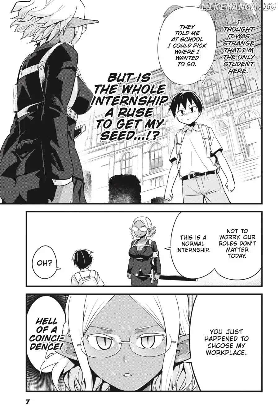 Sekai wo Sukuu Tame ni Watashi to Asa Chun Dekimasu ka? chapter 7 - page 8