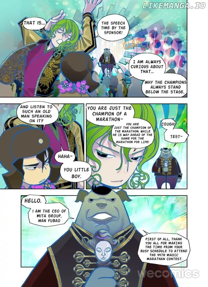 The God Of The Land And Grain’S Mountain River Map chapter 33 - page 6