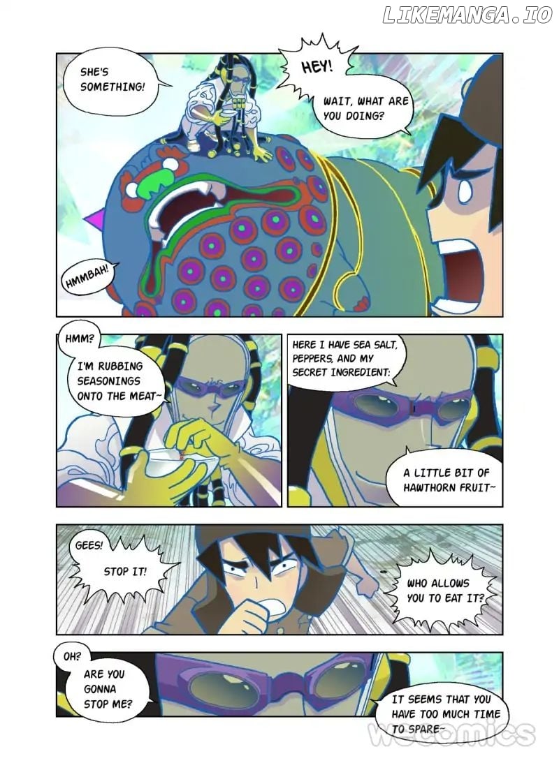 The God Of The Land And Grain’S Mountain River Map chapter 36 - page 6