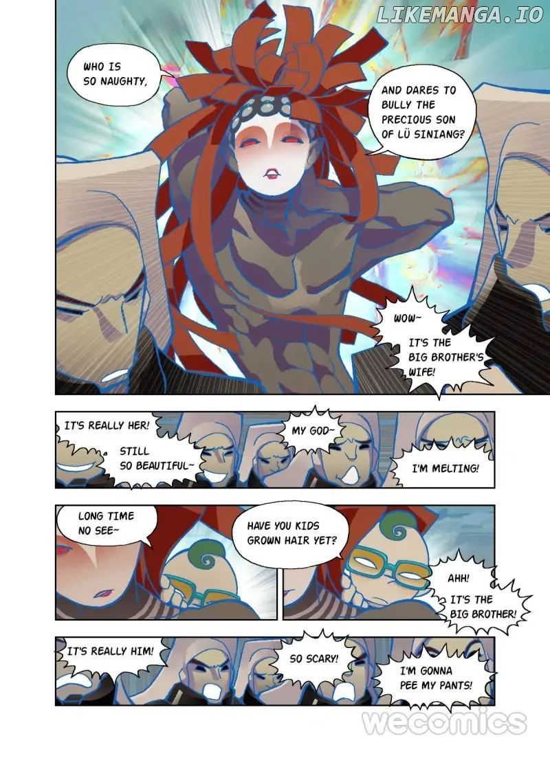 The God Of The Land And Grain’S Mountain River Map chapter 40 - page 17