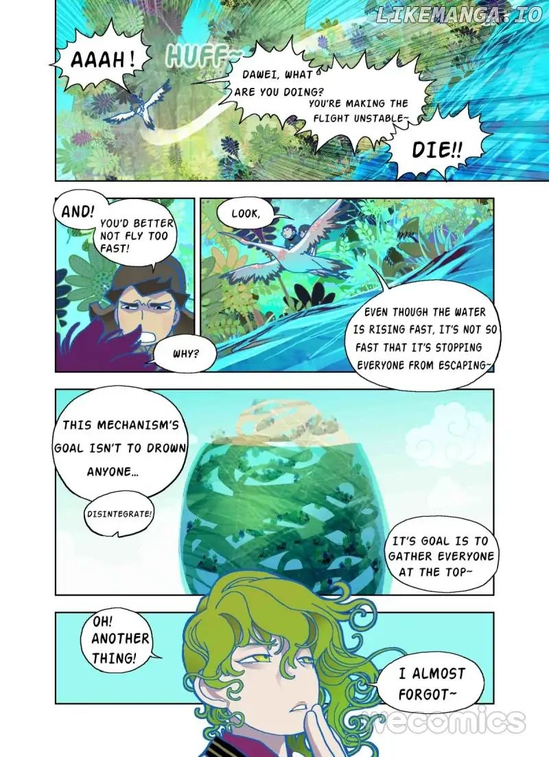 The God Of The Land And Grain’S Mountain River Map chapter 30 - page 3