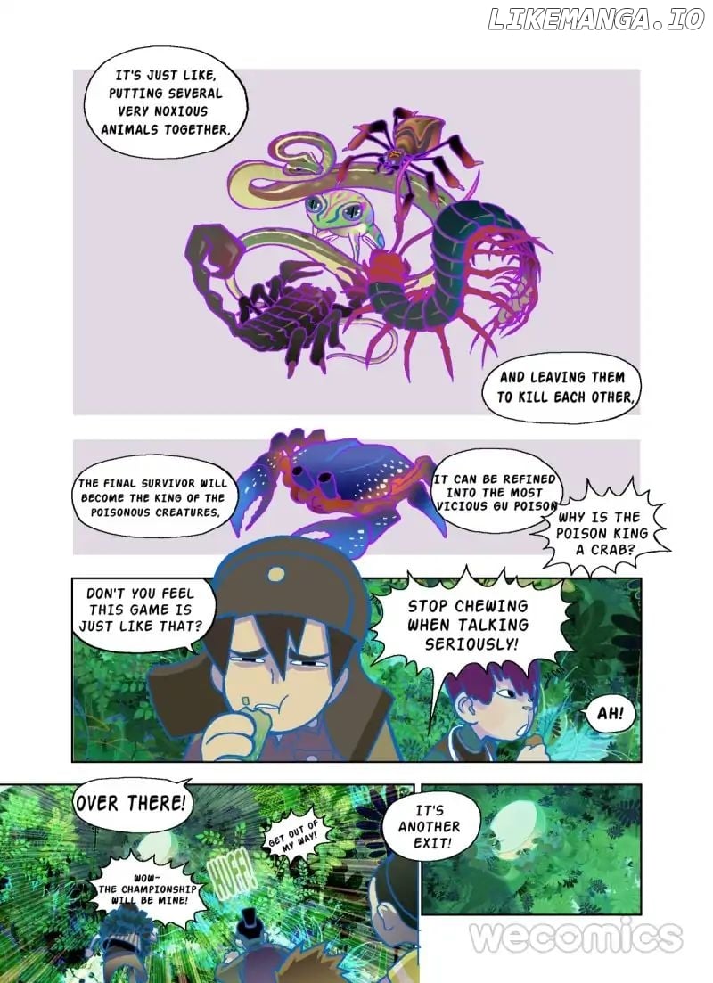 The God Of The Land And Grain’S Mountain River Map chapter 31 - page 10