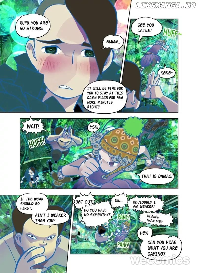 The God Of The Land And Grain’S Mountain River Map chapter 31 - page 12