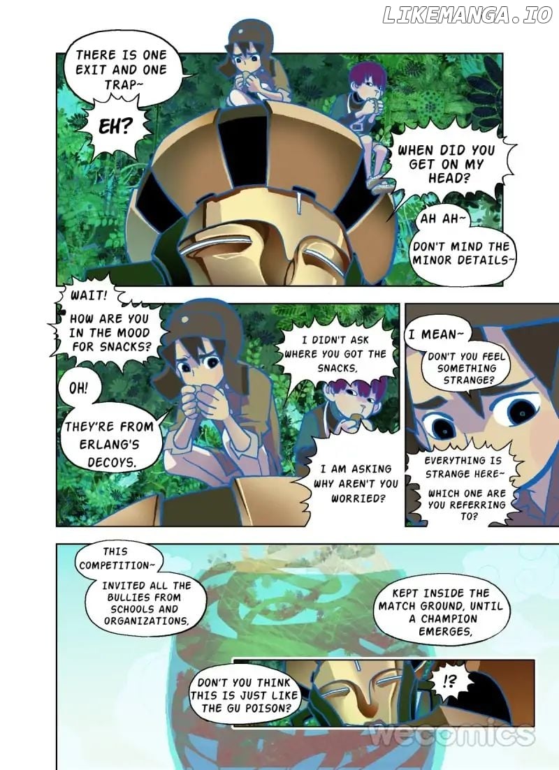 The God Of The Land And Grain’S Mountain River Map chapter 31 - page 9