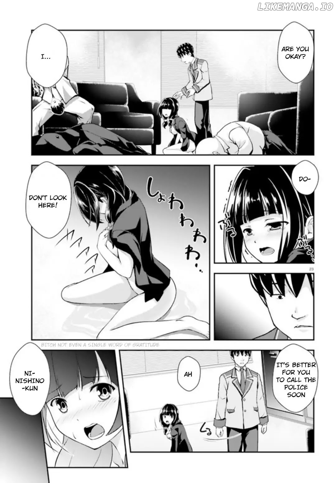 Nishino-The Boy At The Bottom Of The School Caste And Also At The Top Of The Underground chapter 5 - page 23