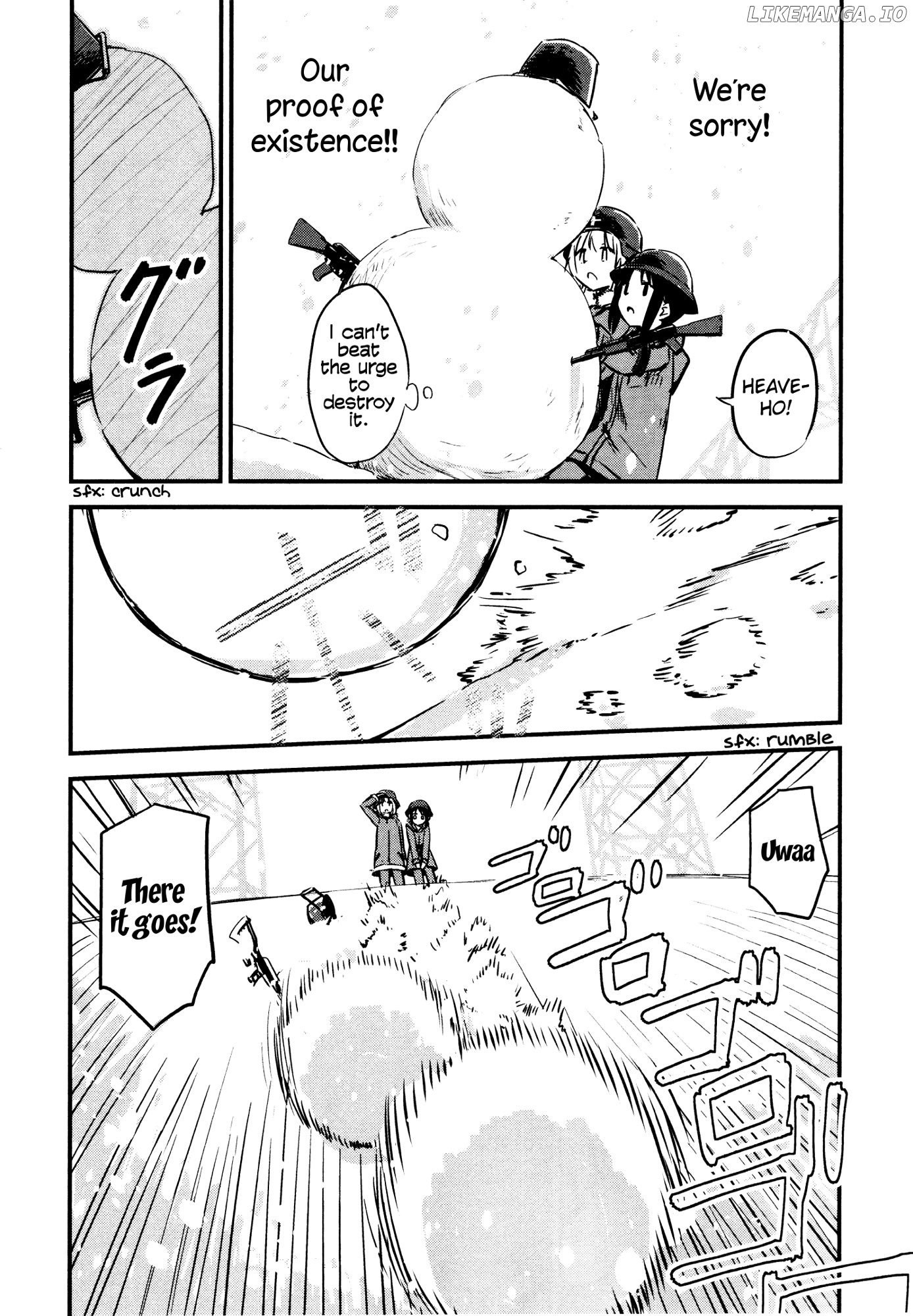 Girls' Last Tour Official Anthology Comic chapter 8 - page 6