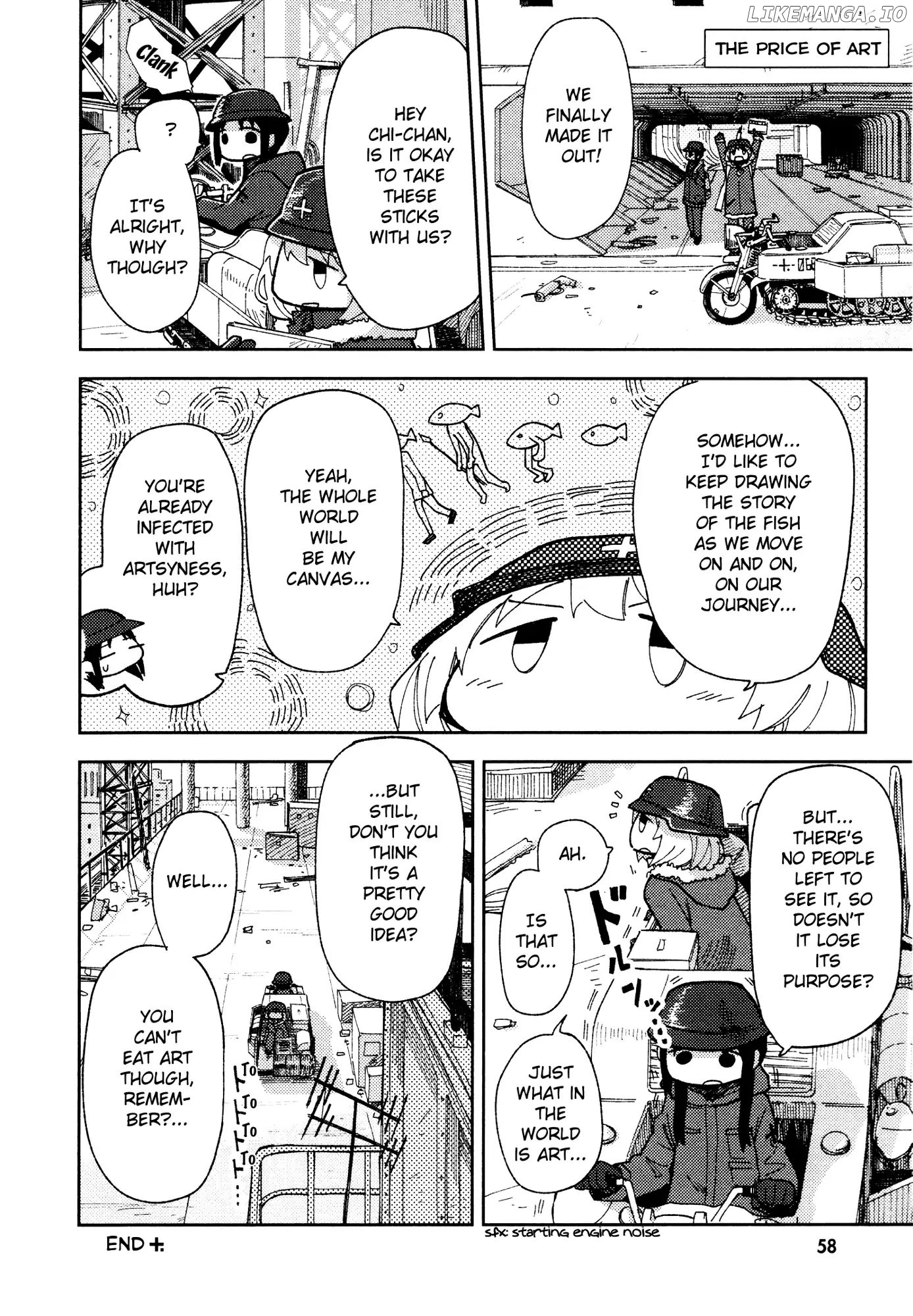 Girls' Last Tour Official Anthology Comic chapter 7 - page 8