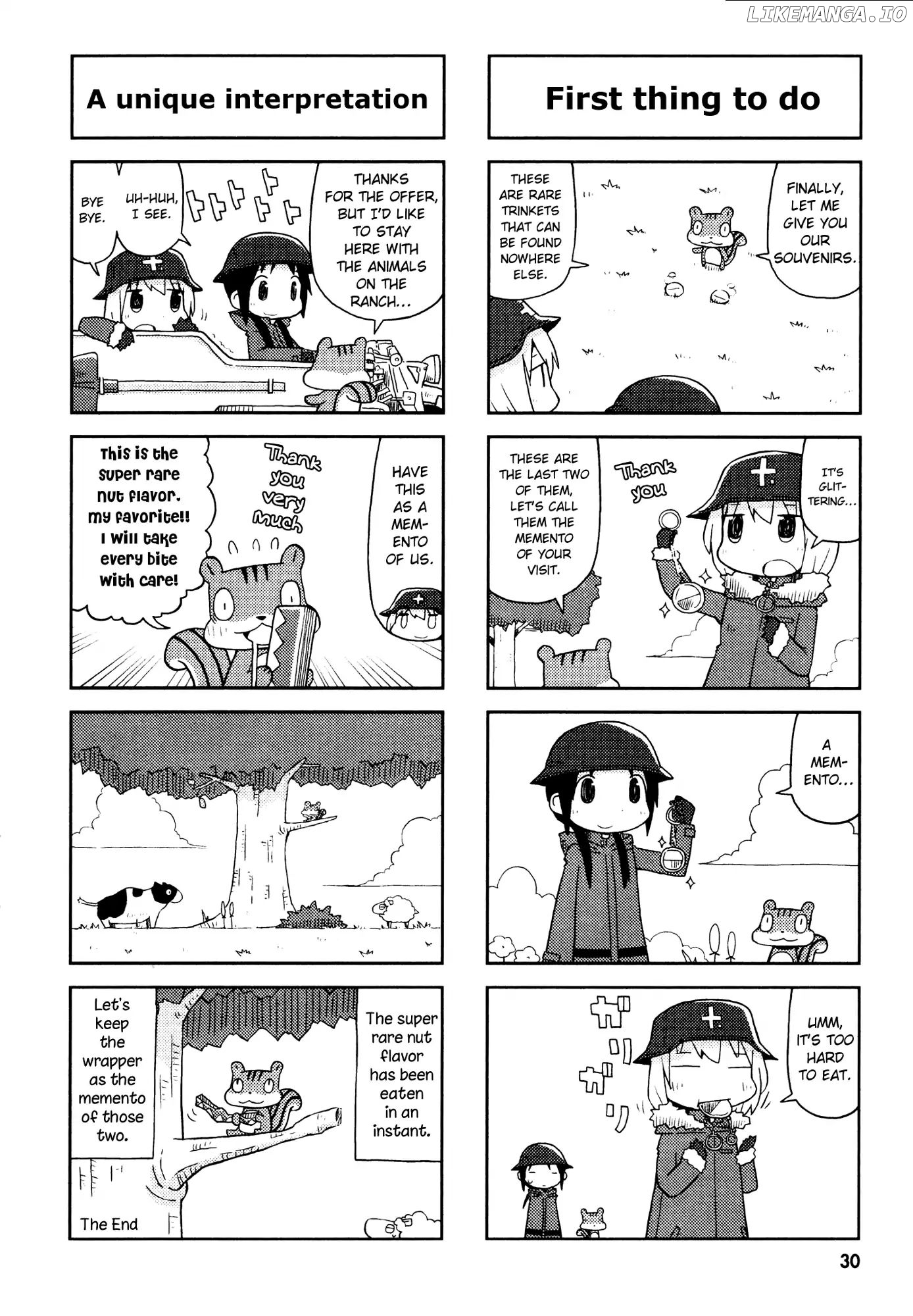 Girls' Last Tour Official Anthology Comic chapter 3 - page 8