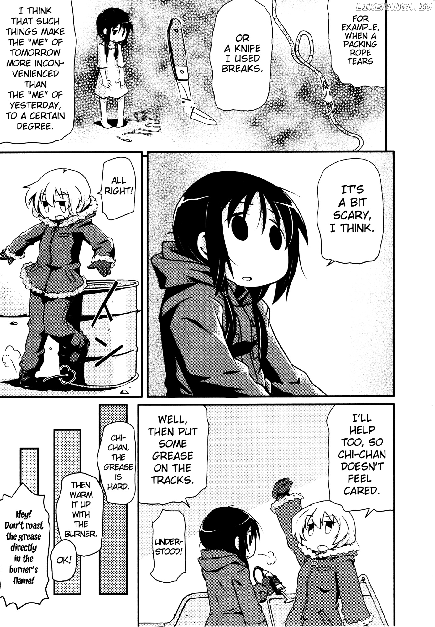 Girls' Last Tour Official Anthology Comic chapter 17 - page 7