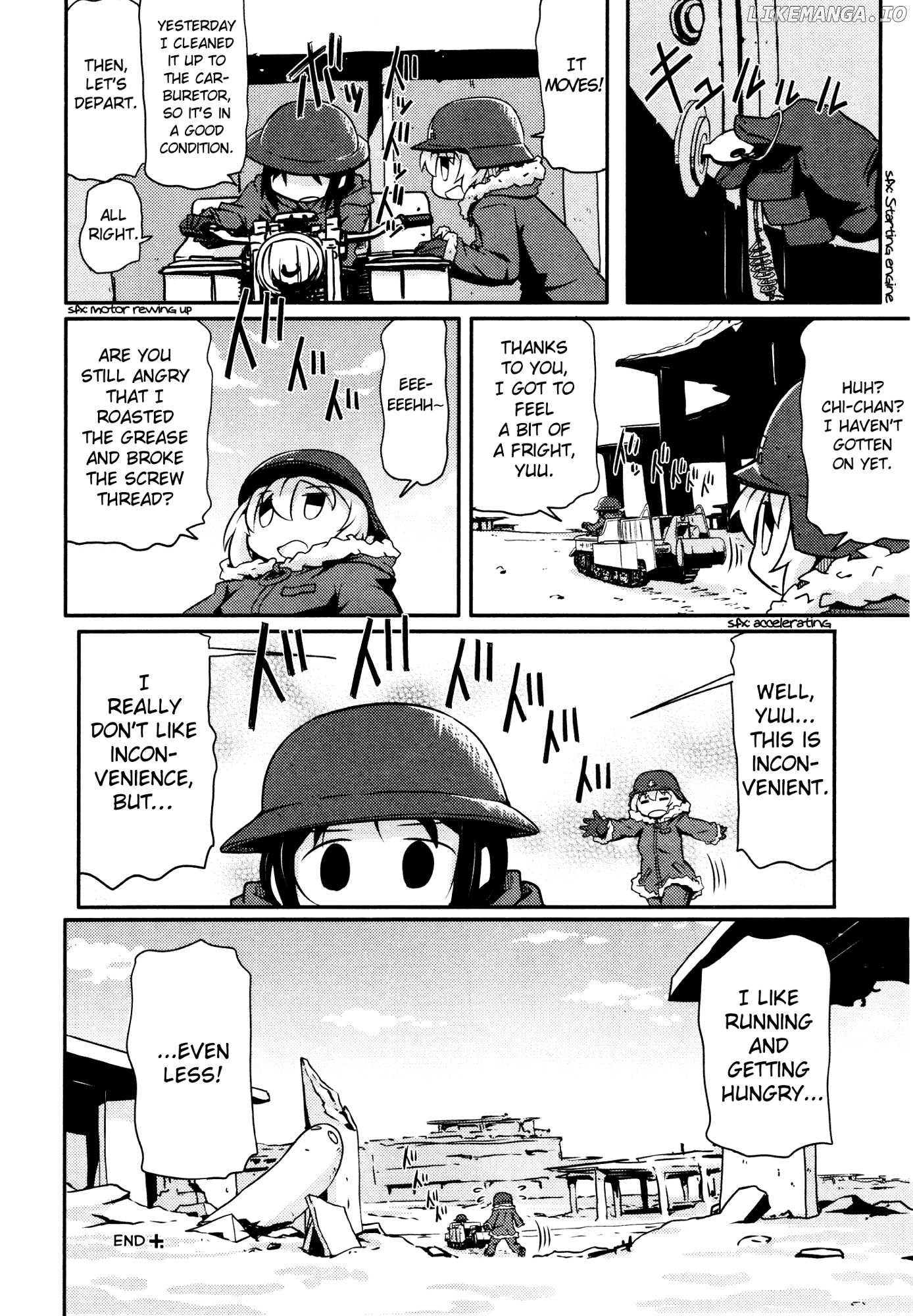 Girls' Last Tour Official Anthology Comic chapter 17 - page 8