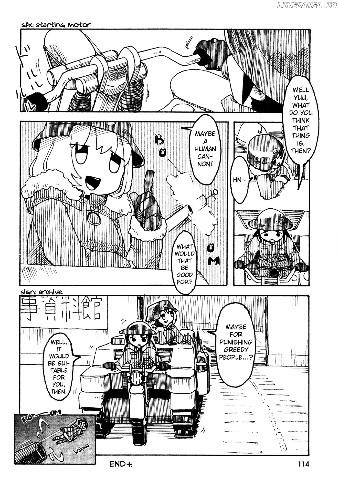 Girls' Last Tour Official Anthology Comic chapter 14 - page 8