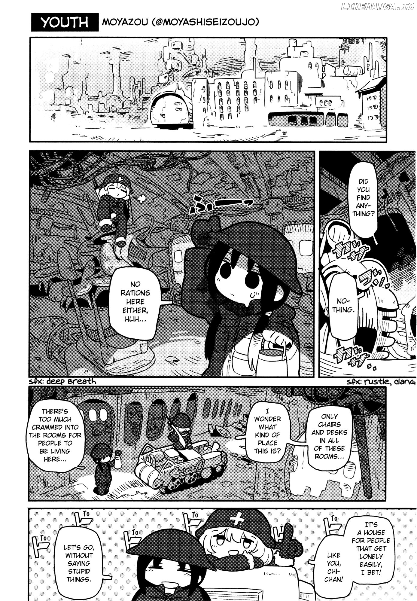 Girls' Last Tour Official Anthology Comic chapter 13 - page 1