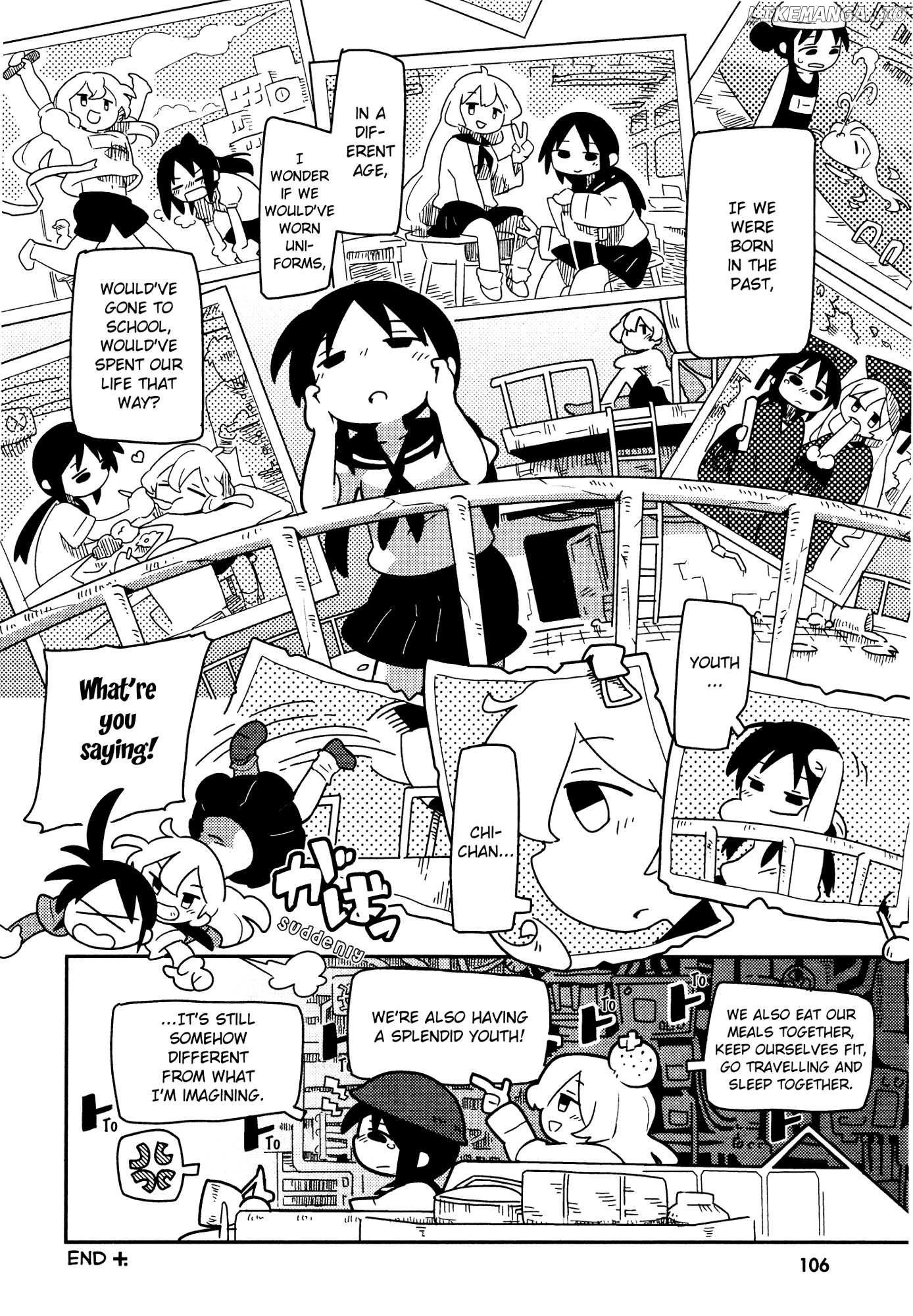 Girls' Last Tour Official Anthology Comic chapter 13 - page 8