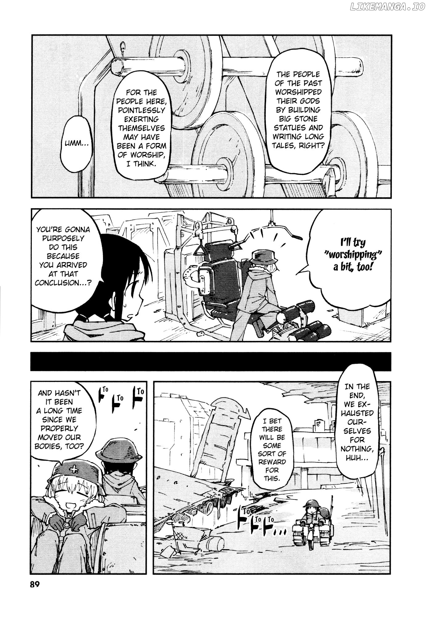 Girls' Last Tour Official Anthology Comic chapter 11 - page 7