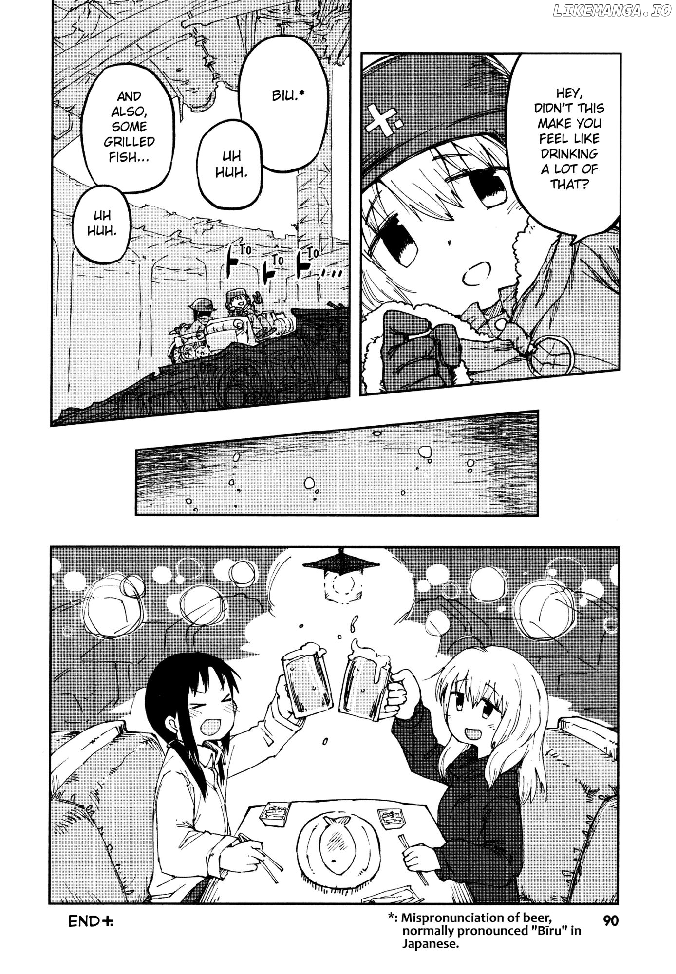 Girls' Last Tour Official Anthology Comic chapter 11 - page 8