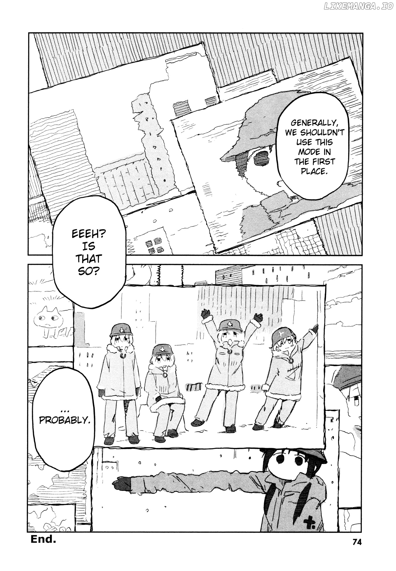 Girls' Last Tour Official Anthology Comic chapter 9 - page 8