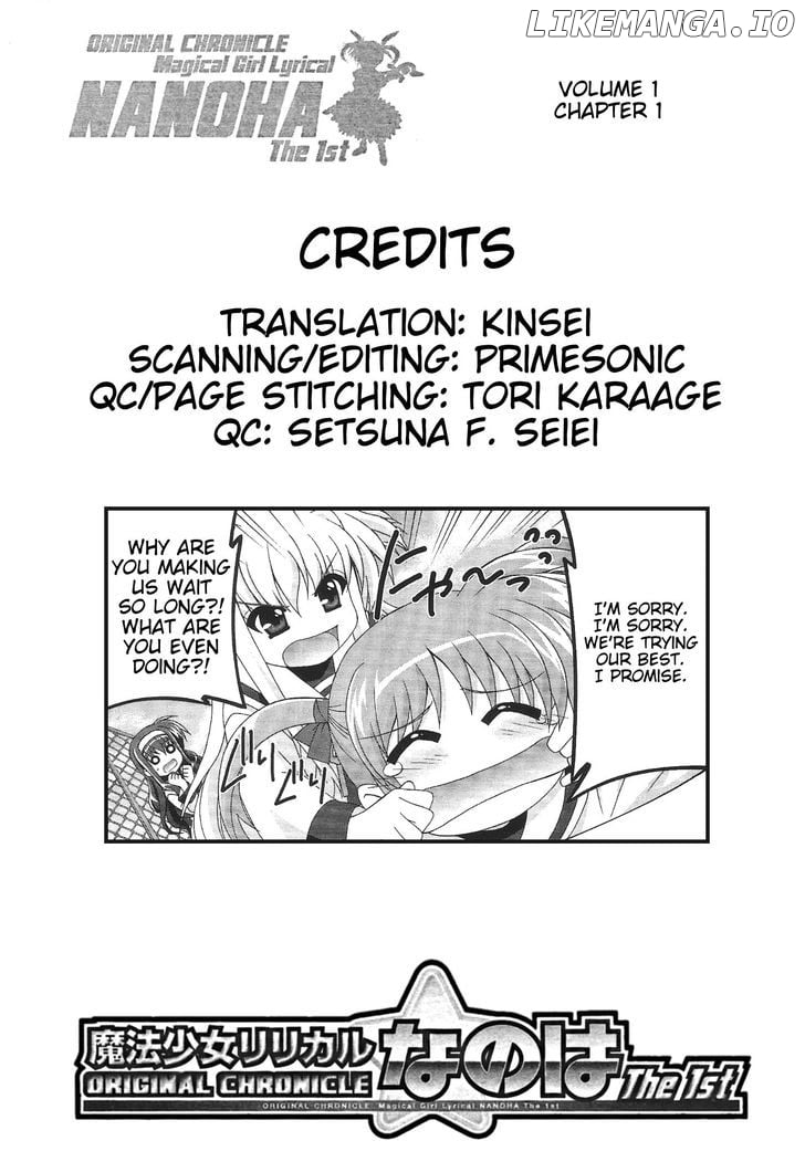 ORIGINAL CHRONICLE Magical Girl Lyrical Nanoha The 1st chapter 1 - page 38