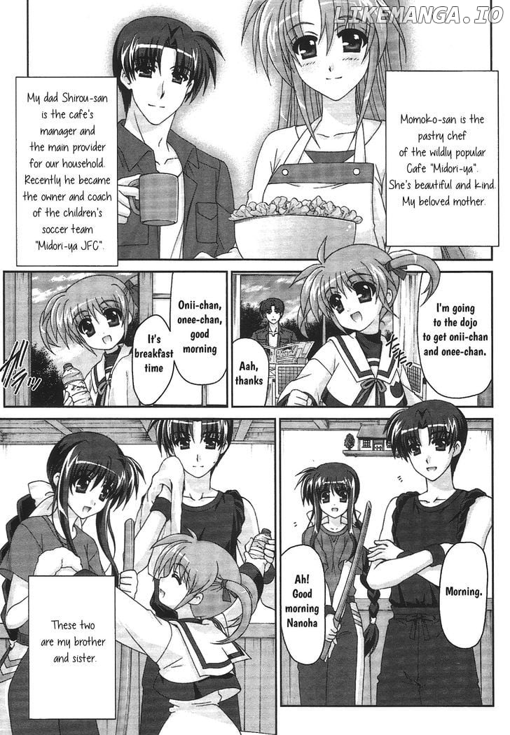 ORIGINAL CHRONICLE Magical Girl Lyrical Nanoha The 1st chapter 1 - page 8