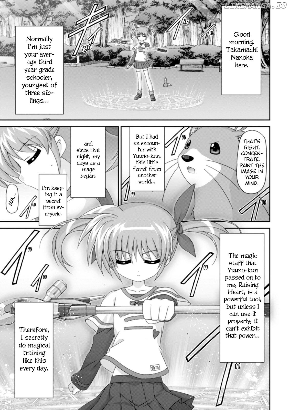 ORIGINAL CHRONICLE Magical Girl Lyrical Nanoha The 1st chapter 3 - page 3